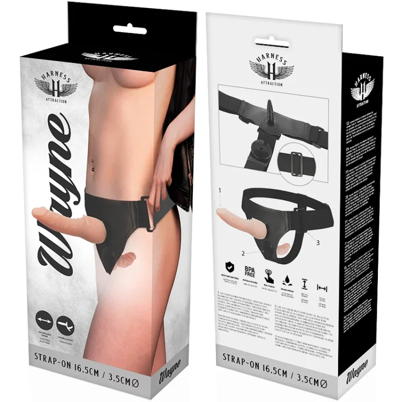 HARNESS ATTRACTION - Wayne Doble Penetración 16.5 Cm -O- 3.5 Cm- - Imagen 7