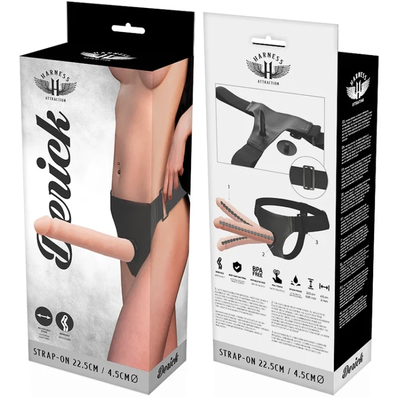 HARNESS ATTRACTION - Derick Arnés Articulable 22.5 Cm -O- 4.5 Cm- - Imagen 7