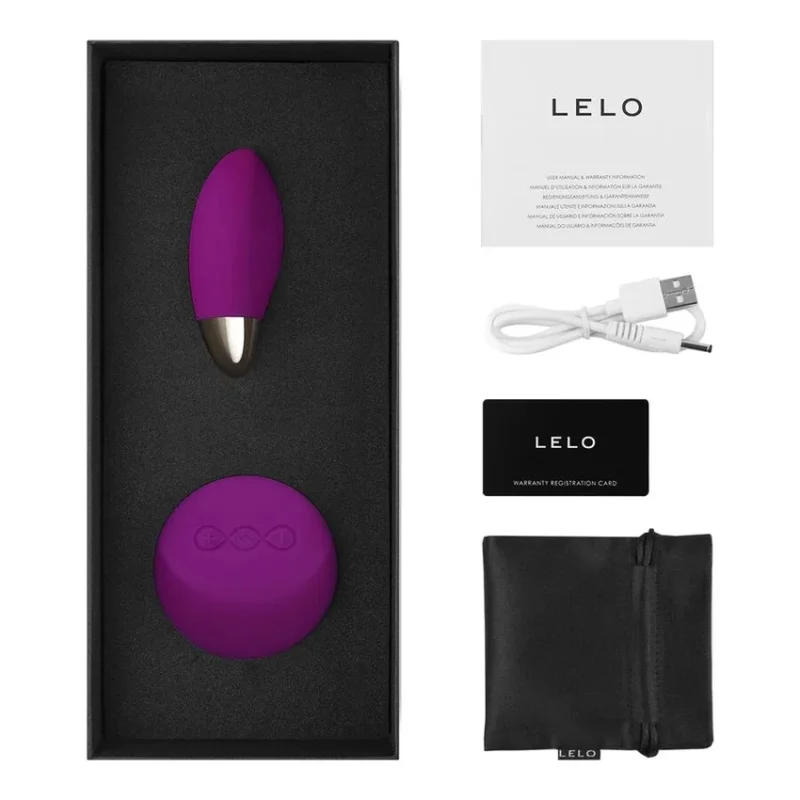 LELO - Lyla 2 Insignia Design Edition Huevo-Masajeador Morado-- - Imagen 7