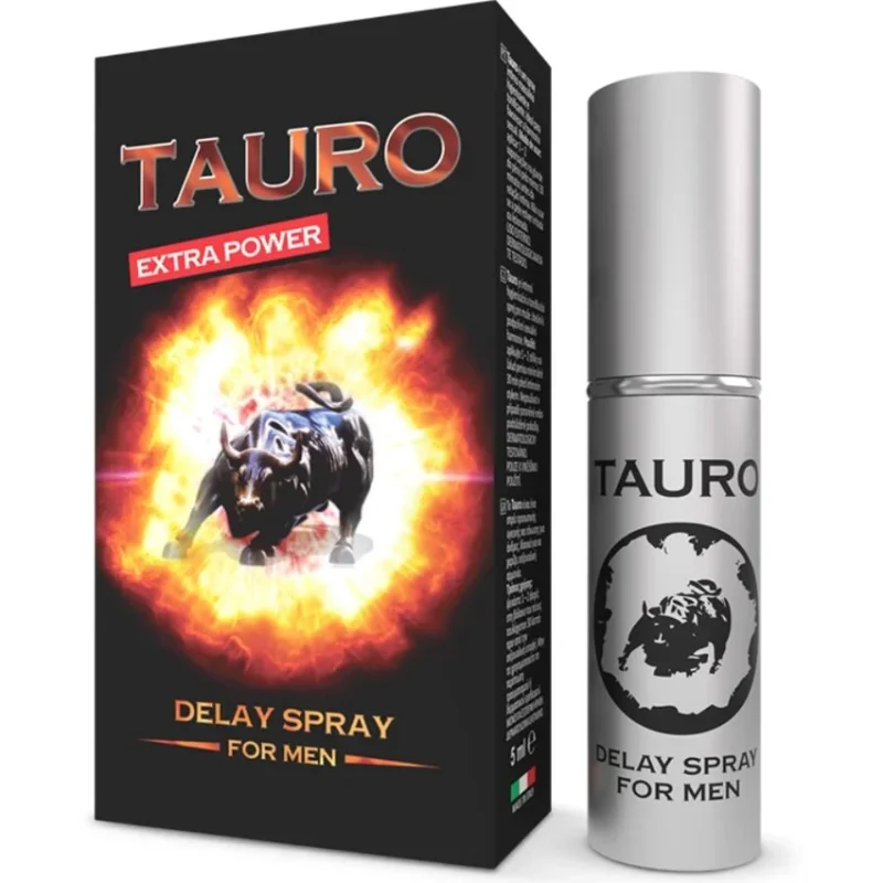 TAURO - Extra Spray Retardante Para Hombres 5 Ml