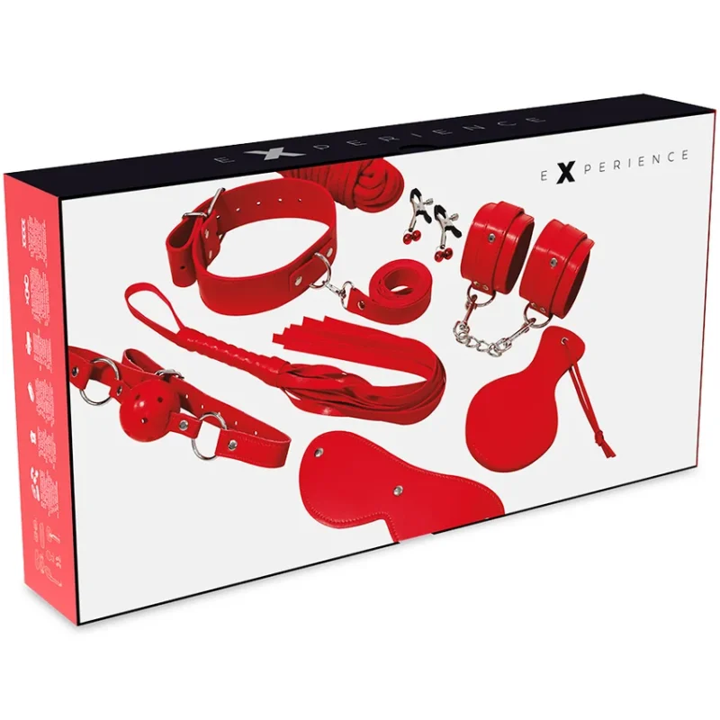 EXPERIENCE - Bdsm Fetish Kit Serie Red - Imagen 3