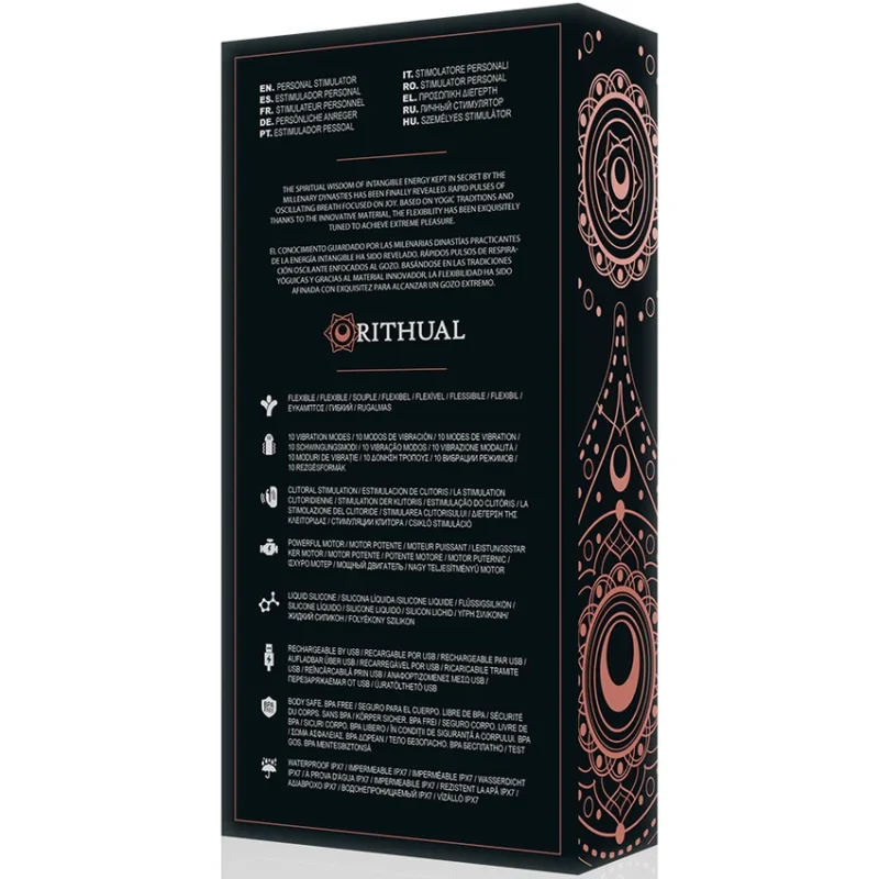MOTOR RITUAL ANUSARA -Dual Recargable 2.0 Negro - Imagen 11