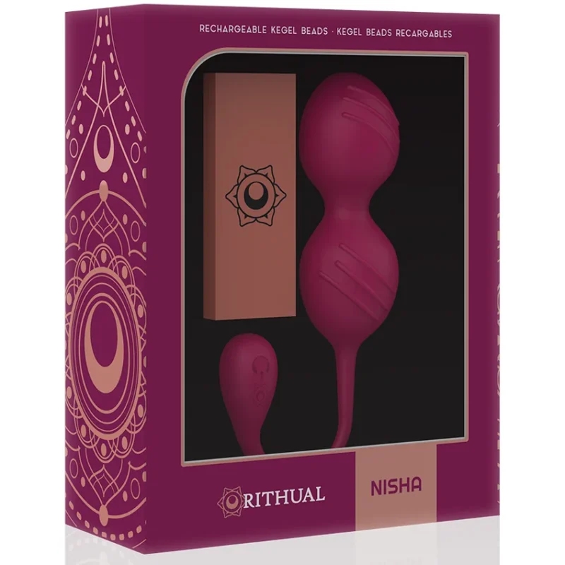 RITUAL NISHA -Bolas Kegel Recargables Vibradoras Orquidea - Imagen 10