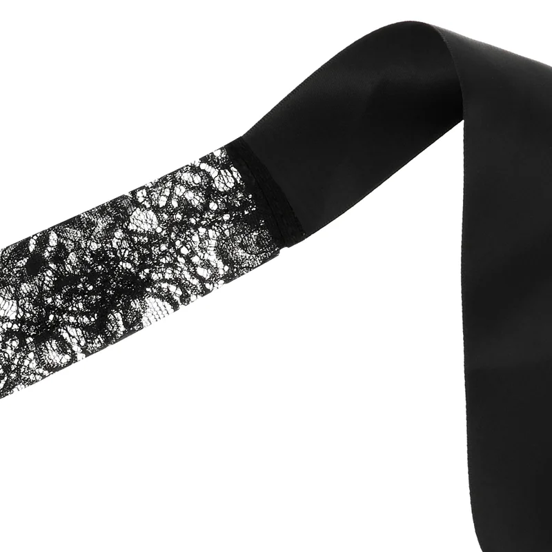 COQUETTE CHIC DESIRE - Antifaz Encaje Negro Cinta - Imagen 5