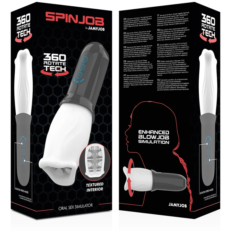 JAMYJOB - Spinjob Masturbador Con Rotacion - Imagen 10