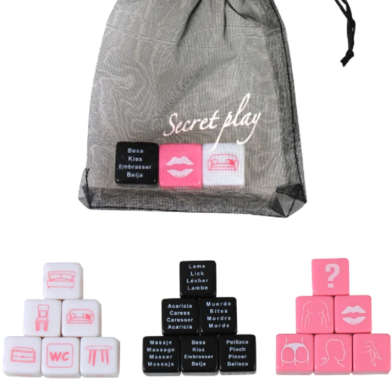SECRETPLAY - Juego 3 Dados (Es/Pt/En/Fr)