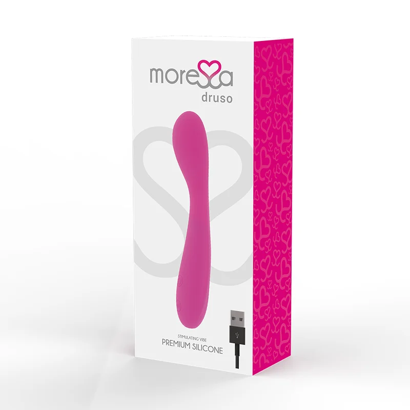 MORESSA - Druso Masajeador Duo Punto G Y Suero Pelvico Premium Silicone Recargable - Imagen 4