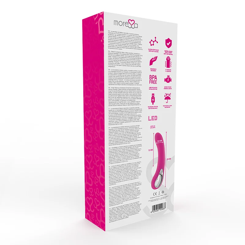 MORESSA - Nelson Masajeador Punto G Premium Silicone Recargable - Imagen 5
