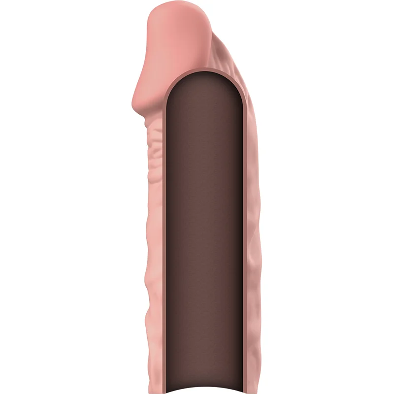 VIRILXL - Extension De Pene Liquid Silicone V5 Natural - Imagen 5