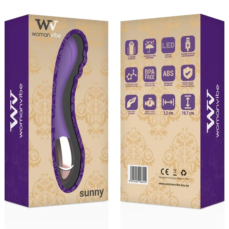 WOMANVIBE - Sunny Vibrador Recargable Silicona - Imagen 5