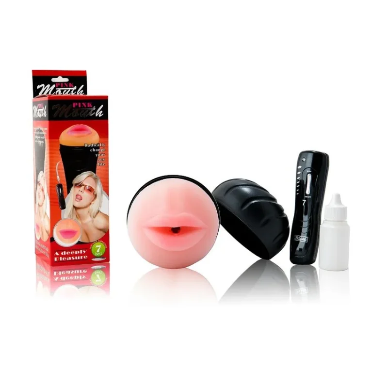 BAILE - Boca Masturbador Con Vibrador 7 Ritmos