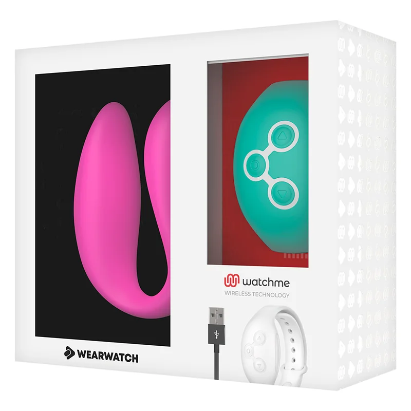 WEARWATCH - Vibrador Dual Technology Watchme Fucsia / Agua Marina - Imagen 8